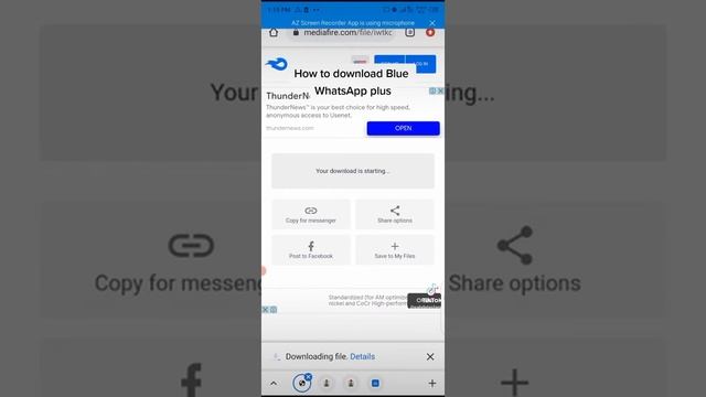 How to download Blue WhatsApp plus/ #blue #whatsapp смотреть онлайн