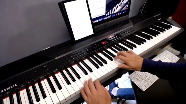 Escala Sol M manos separadas una octava negras смотреть онлайн