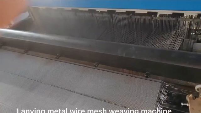 SG160/130-2JD servo dobby type ss wire mesh weaving machine from Lanying смотреть онлайн