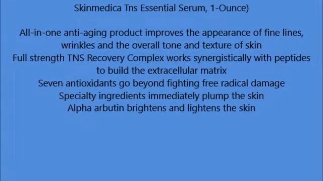 Skinmedica Tns Essential Serum, 1 Ounce смотреть онлайн