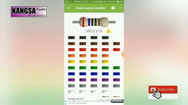 Belajar kode warna resistor mudah dengan android смотреть онлайн