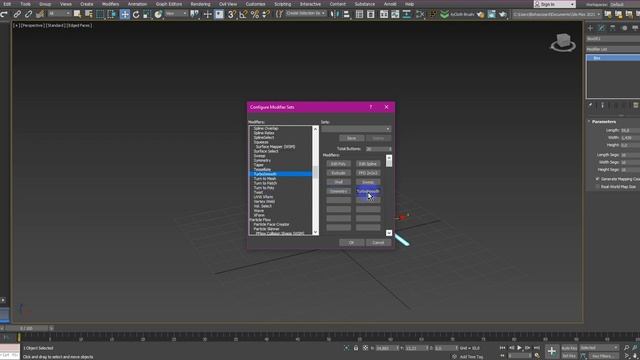 Configure Modifier Sets. Модификаторы 3ds Max всегда под рукой смотреть онлайн