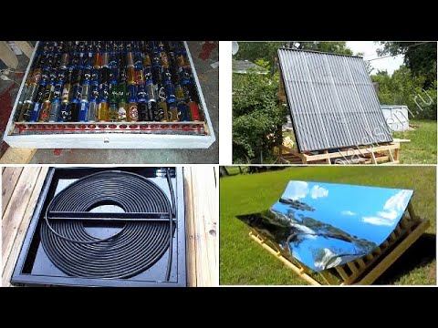 TOP 15 homemade DIY solar heaters for water or air смотреть онлайн