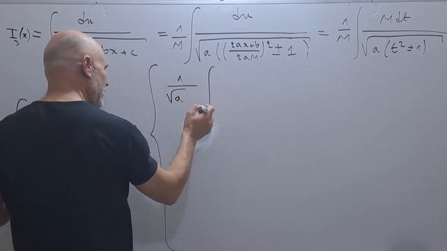 Indefinite integral of function of type 1/sqrt (ax^2+bx+c) смотреть онлайн