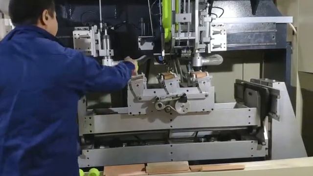 130. TG2 5 Axis Machine Easy switch between 2-station & 3-station operation, by TopstarBrushMachine смотреть онлайн