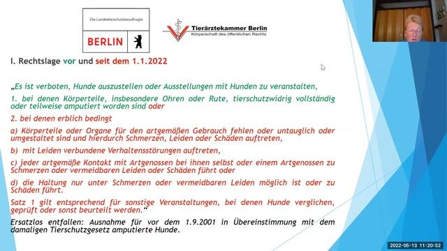 Tierschutzrecht: Das neue Qualzucht-Ausstellungsverbot des § 10 TierSchHuV n.F. смотреть онлайн
