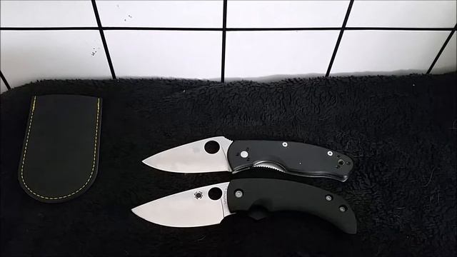 Spyderco friction folder смотреть онлайн