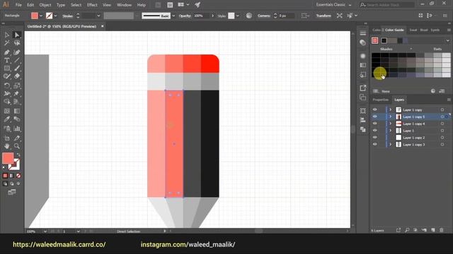 Illustrator Pencil Vector Icon in 5 MINUTES! Beginner Tutorial смотреть онлайн