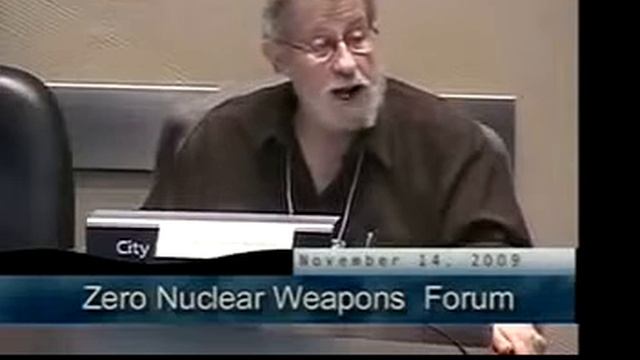 Zero Nuclear Weapons Forum: Michael Wallace смотреть онлайн