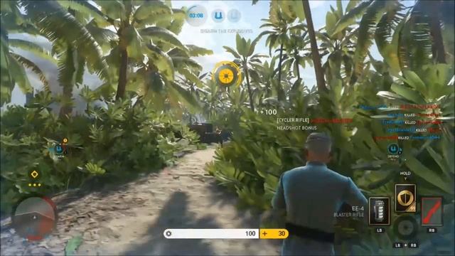 Cycler Rifle Montage #4, Star Wars Battlefront смотреть онлайн