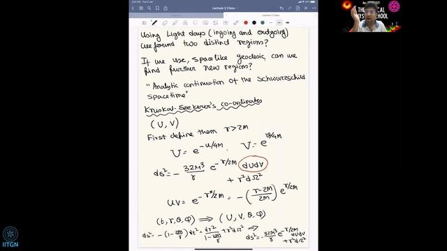 Classical Black Hole | Prof Sudipta Sarkar | Lecture 02 смотреть онлайн