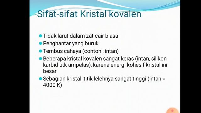 Pendahuluan Fisika Zat Padat - ikatan kristal pada zat padat смотреть онлайн