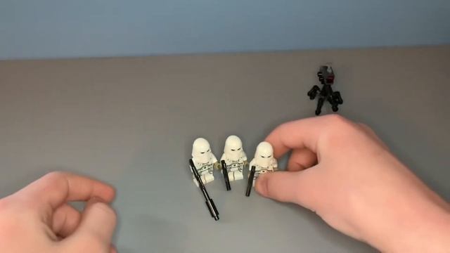 Lego Snow trooper battle pack 75320 review смотреть онлайн