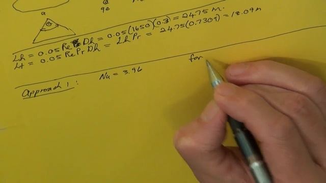Problem 03 (2015) Internal Forced Convection. Heat Transfer by Prof Josua Meyer смотреть онлайн
