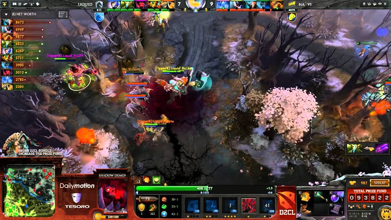Na'Vi vs Team Liquid Game 3 DOTA 2 Champions League Capitalist & Ayesee смотреть онлайн