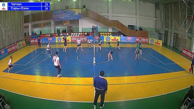 Чаткал vs Сары-Озон. 13 Чемпионат КР среди мужских клубных команд высшей лиги. 2 тур. смотреть онлайн