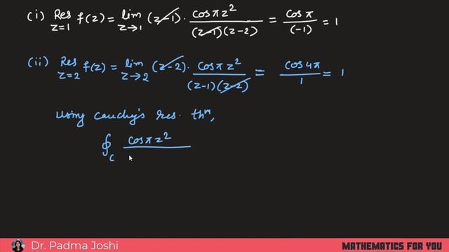 Cauchy's residue theorem based problems part 2 | Unit 4 | M2 смотреть онлайн