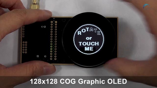 [REX128128D-CTP] Raystar 1.18" Round OLED Display Module with PCAP Touchscreen смотреть онлайн