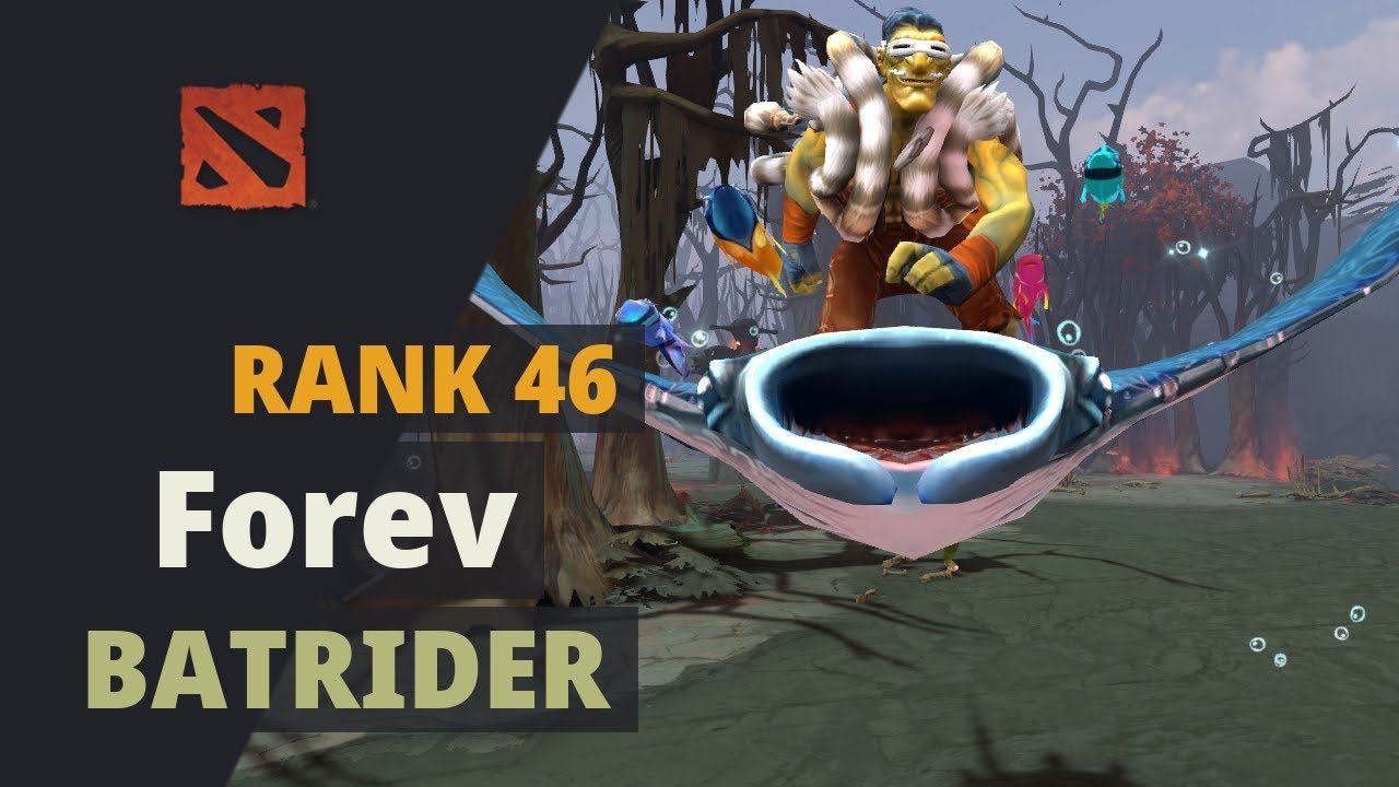 Forev (Rank 46) plays Batrider Dota 2 Full Game смотреть онлайн