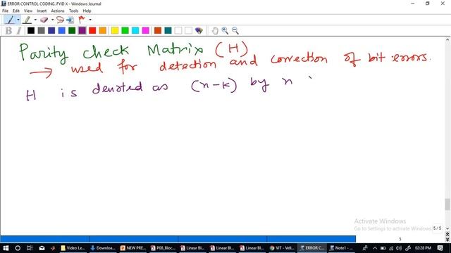Lecture 22: Linear Block Codes Parity Check Matrix and Encoder Circuits смотреть онлайн