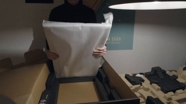 Alienware AW3225QF unboxing 4K-QD-OLED Gaming Monitor #dell #alienware #display