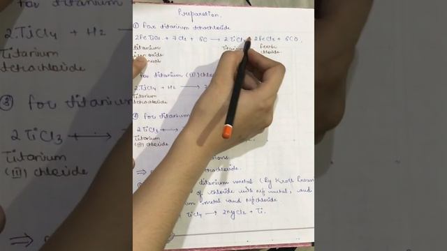 TITANIUM CHLORIDE | SYNTHETIC REAGENTS | PREPARATION | APPLICATIONS | USES | HANDWRITTEN NOTES | смотреть онлайн