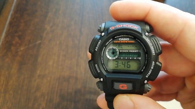 Casio G-SHOCK DW-9052 Instrukcja Obsługi PL