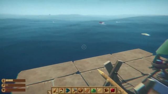 НАЧАЛИ ЗАНОВО ВЫЖИВАТЬ! УВИДЕЛ КИТА В РАФТ (RAFT)