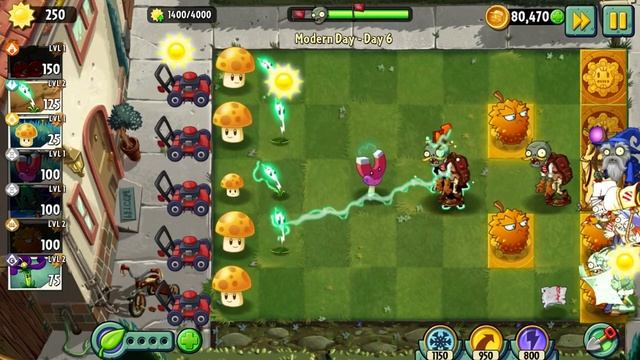 Plants vs Zombies 2 Modern Day 6 / Растения против Зомби 2 Современный день 6 смотреть онлайн