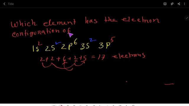 Which element has the electron configuration of 1s2 2s2 2p6 3s2 3p5 ? смотреть онлайн
