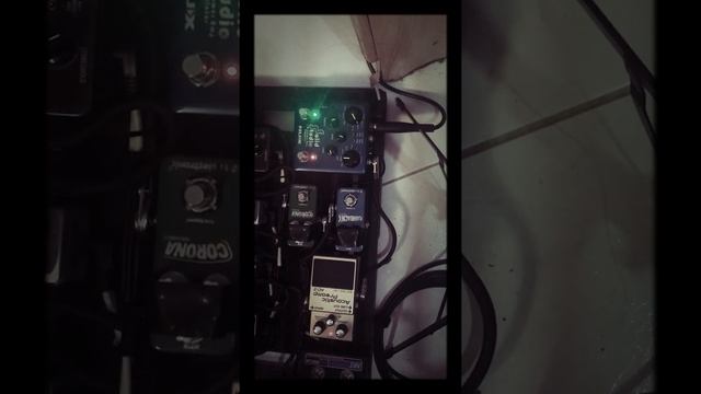 NUX Solid Studio on Boss Acoustic Preamp AD-2 with my Piezo pickup. смотреть онлайн