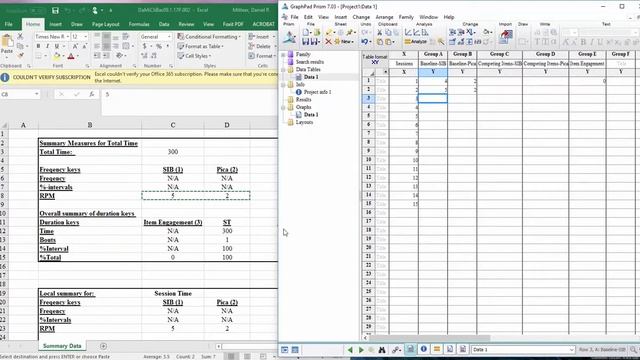 GraphPad Prism 7 Data-Input Tutorial (from Mitteer et al., in press) смотреть онлайн