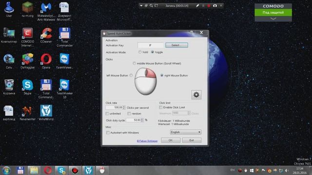 SpeedAutoClicker иа Настройка и тест смотреть онлайн