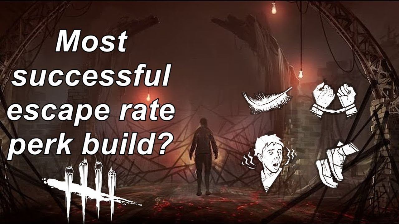 Dead By Daylight| News & stats with best escape rate survivor perks build? смотреть онлайн