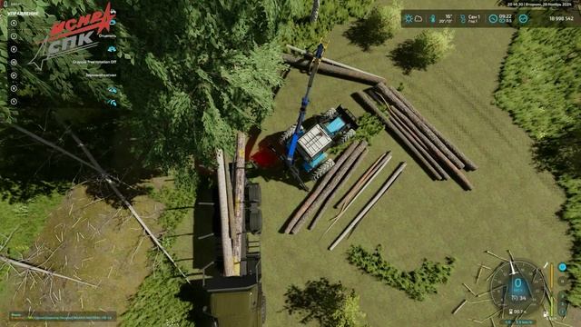 Farming Simulator 22. Возвращение (контракт на лес)