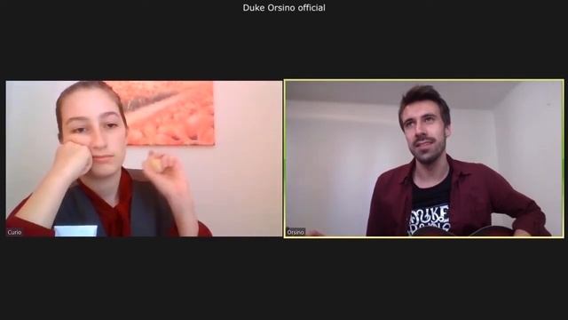 Duke Orsino - "If Music Be the Food of Love" (MV) from Twelfth Night, or Hotel Illyria смотреть онлайн