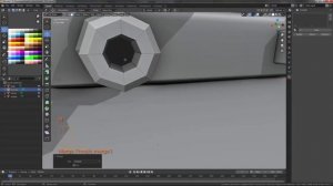 Моделирование мультяшного танка в Блендере. Текстурирование в Substance Painter. Рендер в Blender.