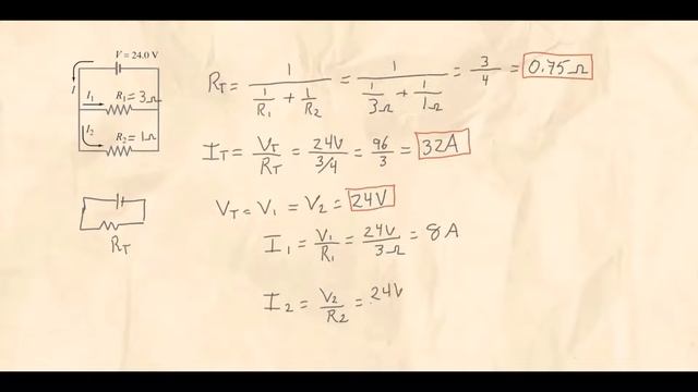 Circuitos de Resistencias en Serie, Paralelo y Mixto смотреть онлайн