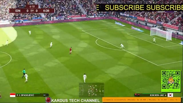 INDONESIA U-23 VS KOREA SELATAN U-23 ( PEREMPAT FINAL PIALA ASIA U-23 2024, GAMEPLAY PES 2021) смотреть онлайн