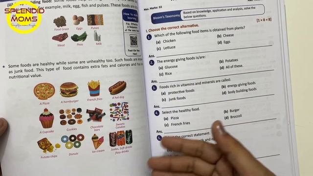 EVS Science Workbook Class 1 with Worksheets || Splendidmoms смотреть онлайн