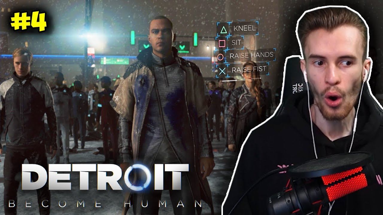 [4 - ФИНАЛ] ЗАКВИЕЛЬ ПЕРЕПРОХОДИТ - Detroit: Become Human || Прохождение Игры Детроит смотреть онлайн