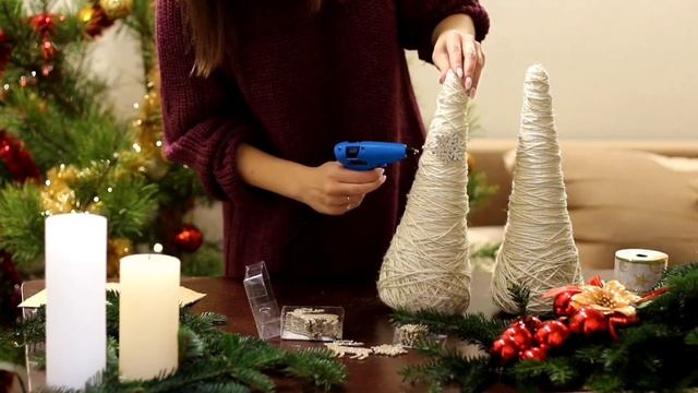 НОВОГОДНИЙ ДЕКОР СВОИМИ РУКАМИ☝️🎄🎀❄️⛄ смотреть онлайн