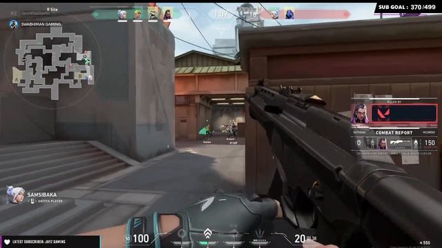 Kitane update Aate Hain Bay | valorant live stream india | Swabhiman Gaming Live смотреть онлайн
