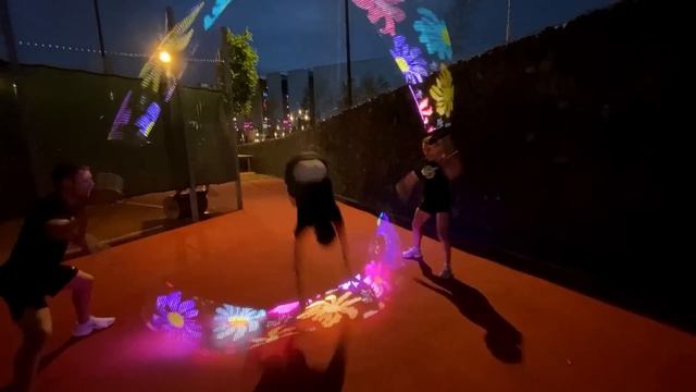 Pixel Graphic Jump Rope & Double Dutch - customizable LED skipping rope смотреть онлайн