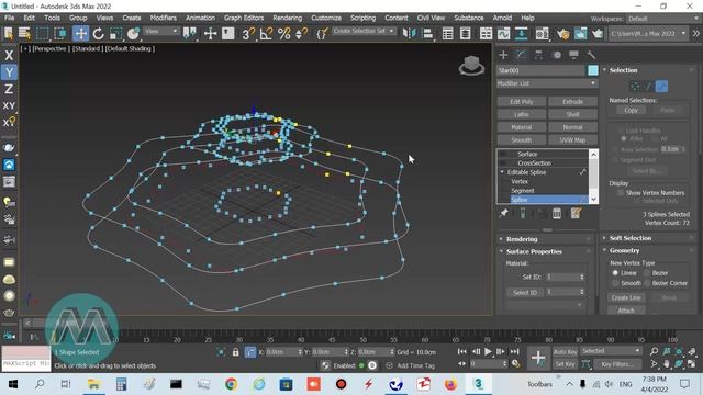 3DS Max 2022 Tutorial - Modeling a Fountain very Quickly! смотреть онлайн