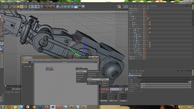 Cinema 4D: Робот Манипулятор: Урок №6 [HD] смотреть онлайн