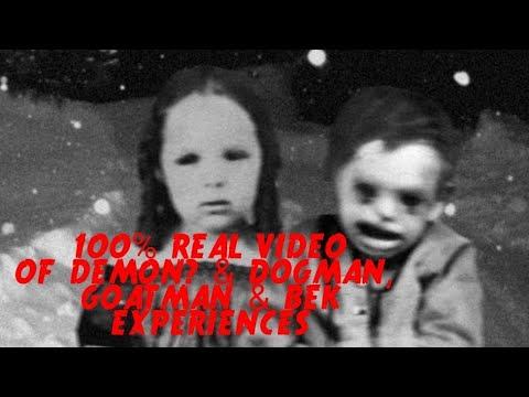 DOGMAN, 100% REAL VIDEO OF DEMON? & DOGMAN, GOATMAN & BEK EXPERIENCES смотреть онлайн