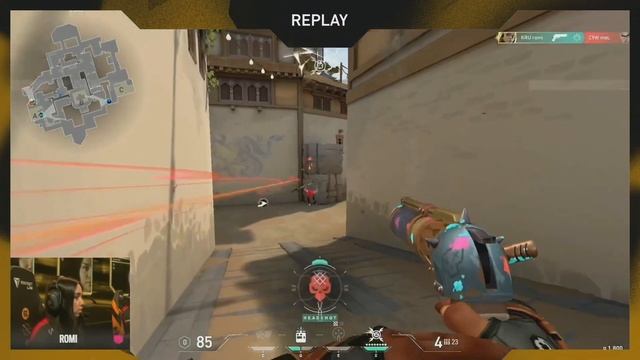 [FR] KRÜ FEM vs CLOUD9 WHITE - MAP 2 - VALORANT Game Changers Championship - Day 1 смотреть онлайн