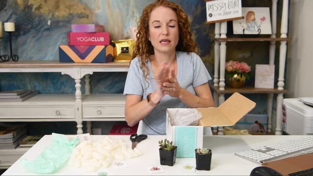 Succulents Box Unboxing - Succulent Subscription Box смотреть онлайн