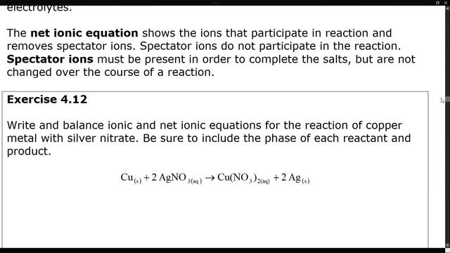 Chemical Reactions Ionic Net Ionic смотреть онлайн